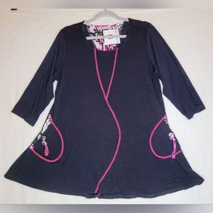 LAST CALL FINAL PRICE GREAT DEAL NWT inside out giselle tunic dress large